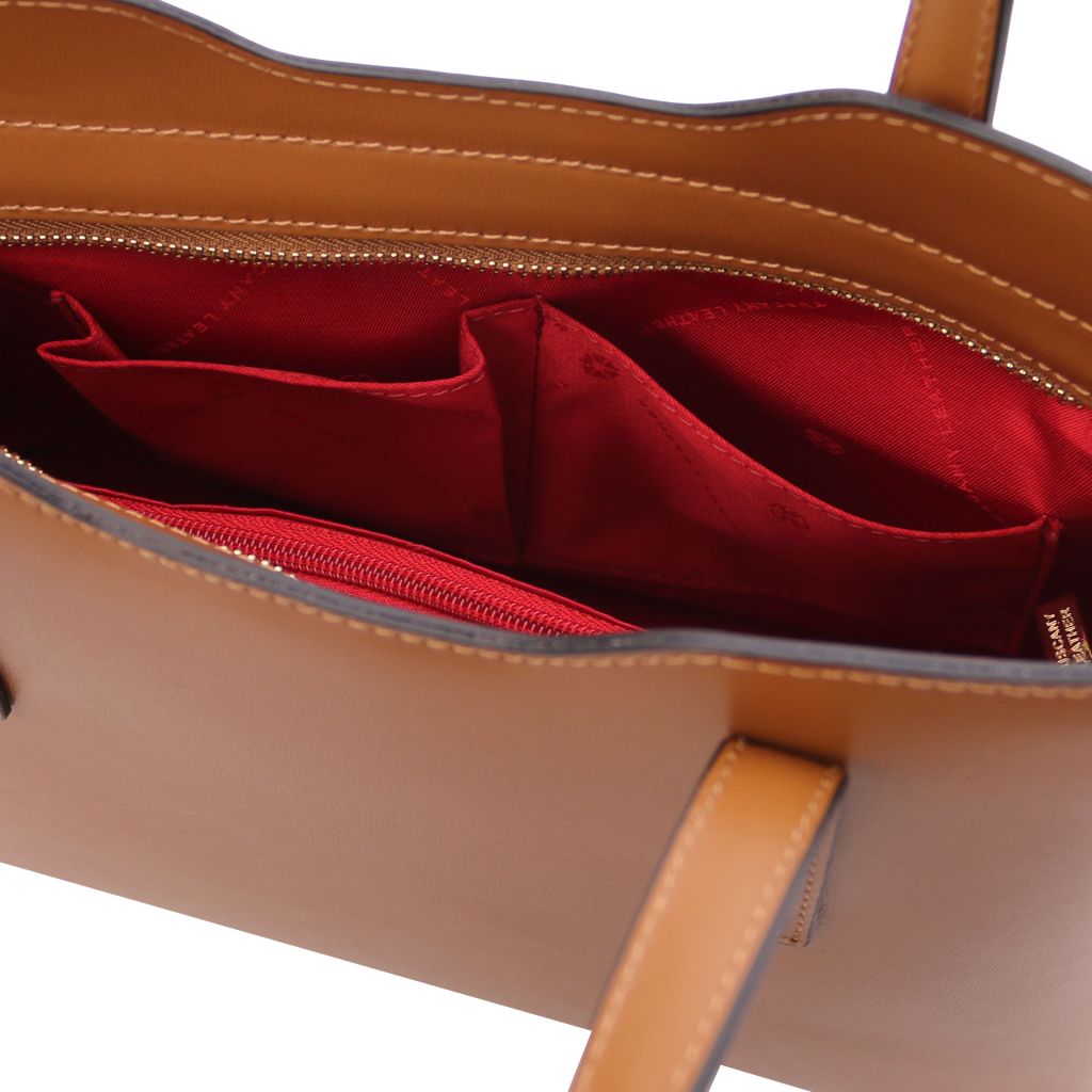olimpia-leather-tote-small-size-tl141521 - Konjakki - kuva 6