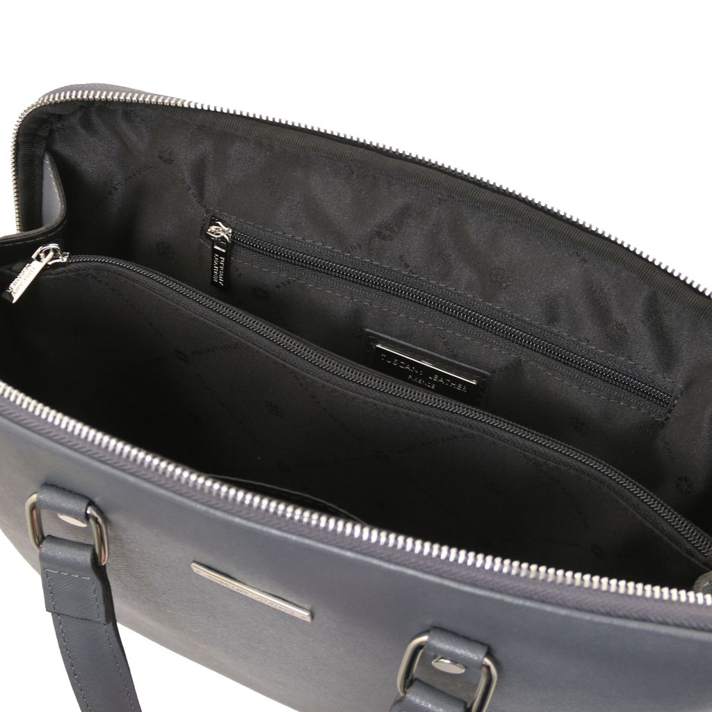 verona-saffiano-leather-business-bag-tl142547 - Harmaa - kuva 6