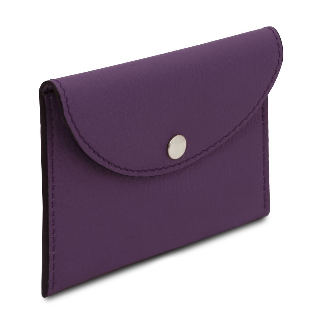 leather-business-card-credit-card-holder-tl142417 - Purppura - kuva 2