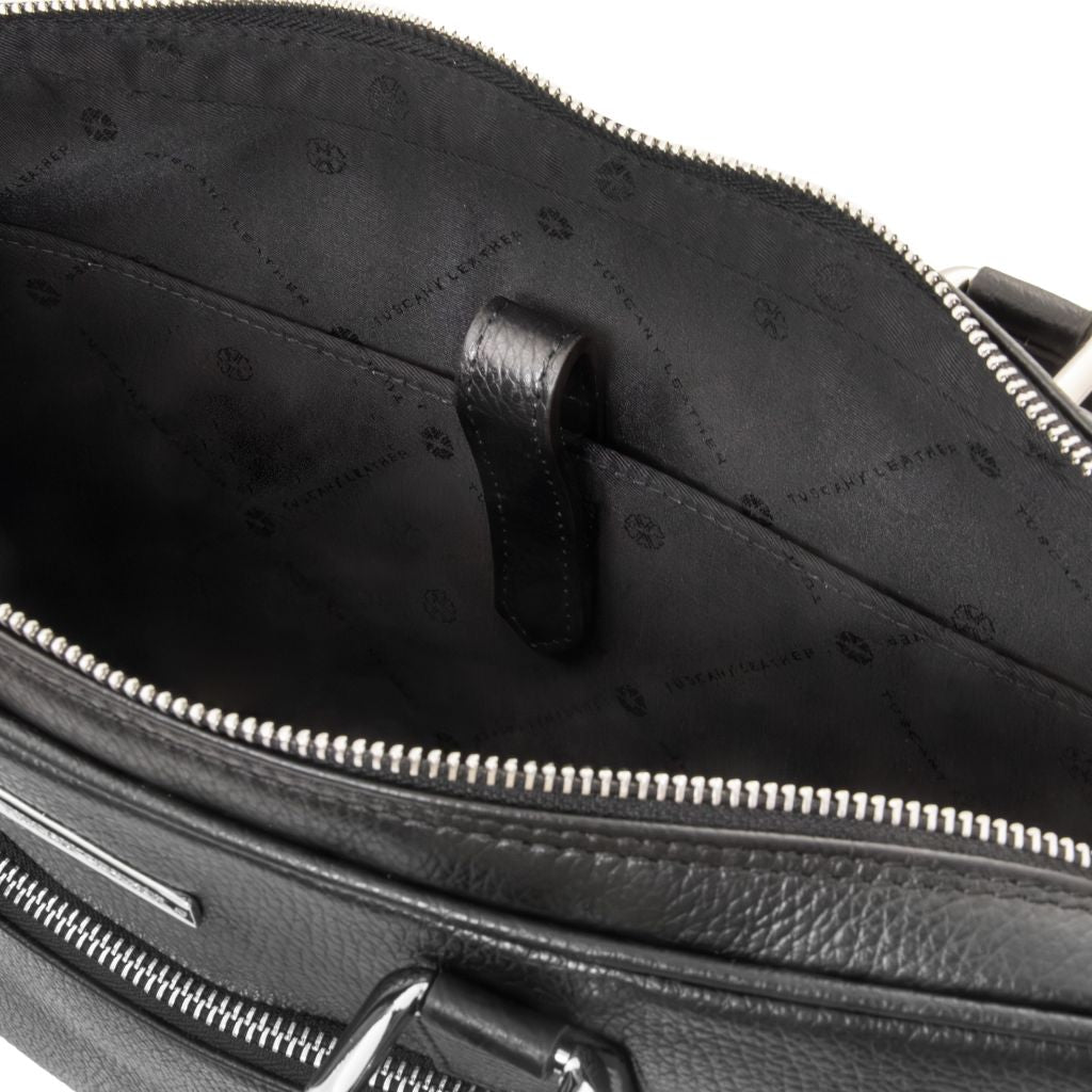 ferrara-leather-laptop-briefcase-tl142548 - Musta - kuva 6