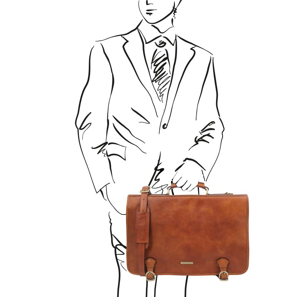 ancona-leather-messenger-bag-tl142073 - Luonnonväri - kuva 10