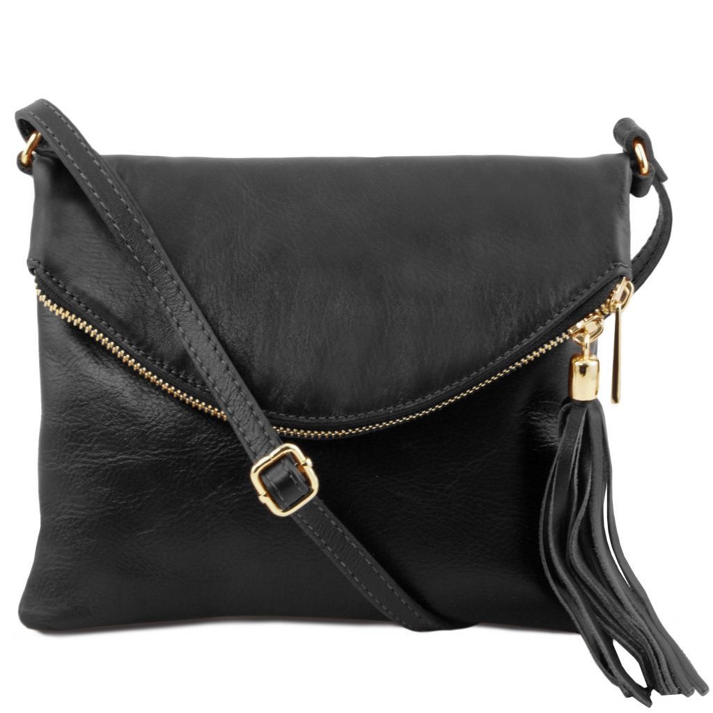 tl-young-bag-shoulder-bag-with-tassel-detail-tl141153 - Musta