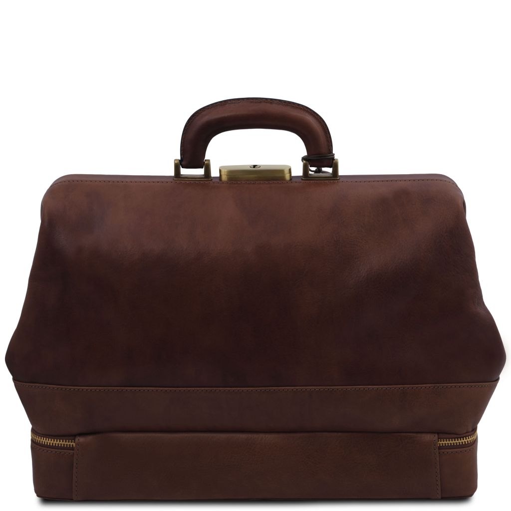 giotto-exclusive-double-bottom-leather-doctor-bag-tl142344 - Tummanruskea - kuva 3