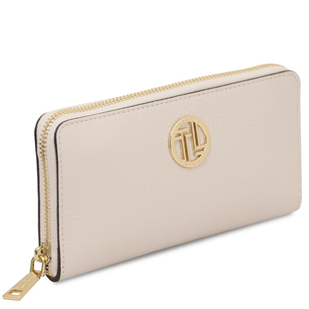 financier-exclusive-zip-around-leather-wallet-tl142485 - Beige - kuva 2