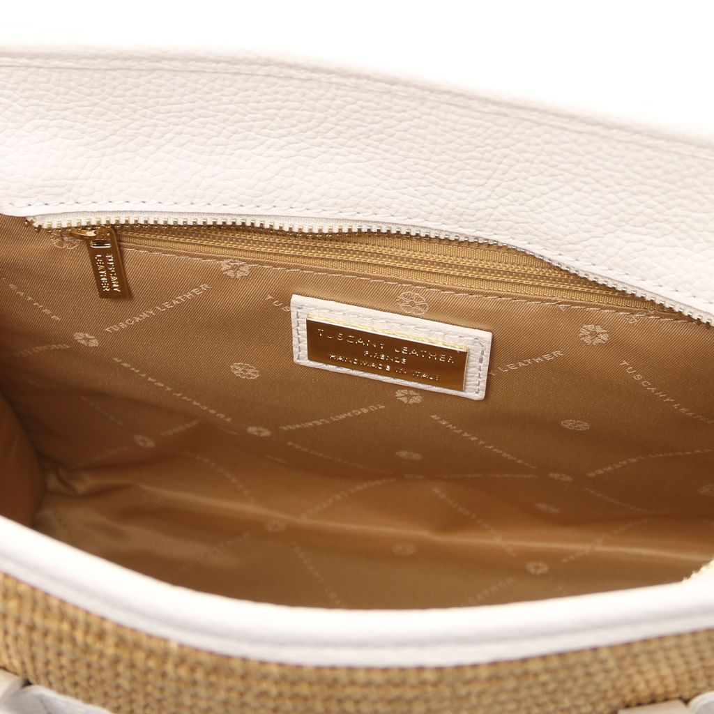 frame-raffia-shoulder-bag-tl142566 - Valkoinen - kuva 5