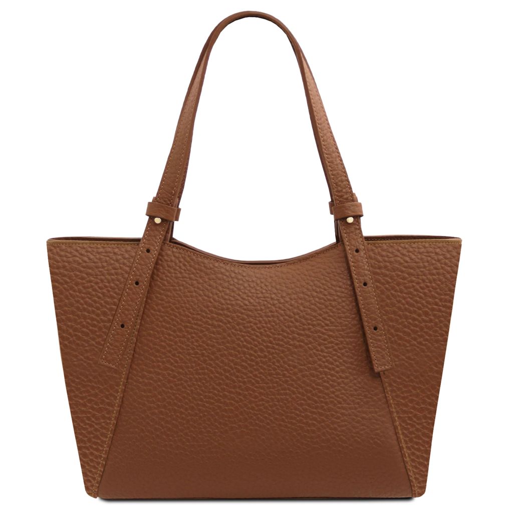 libra-leather-shoulder-bag-tl142580 - Konjakki - kuva 3