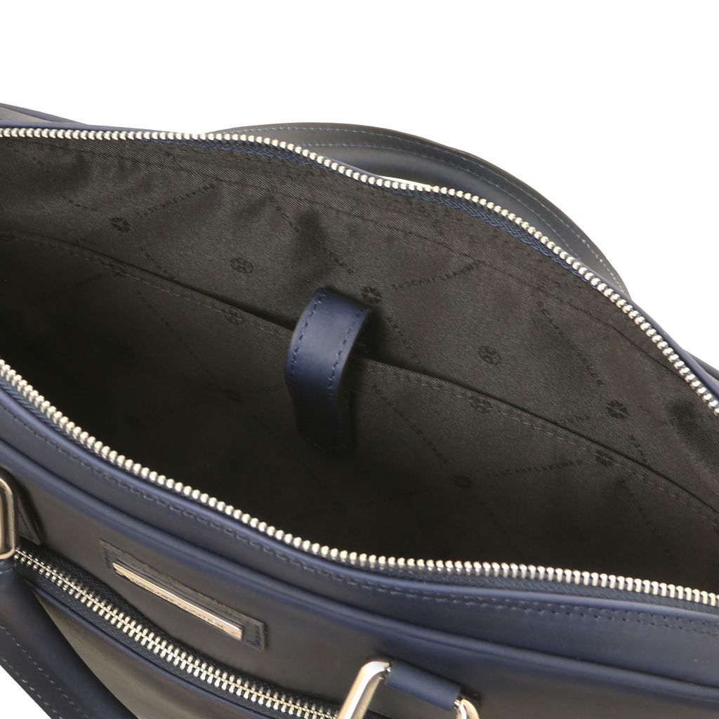 ferrara-leather-laptop-briefcase-tl142620 - Tummansininen - kuva 5