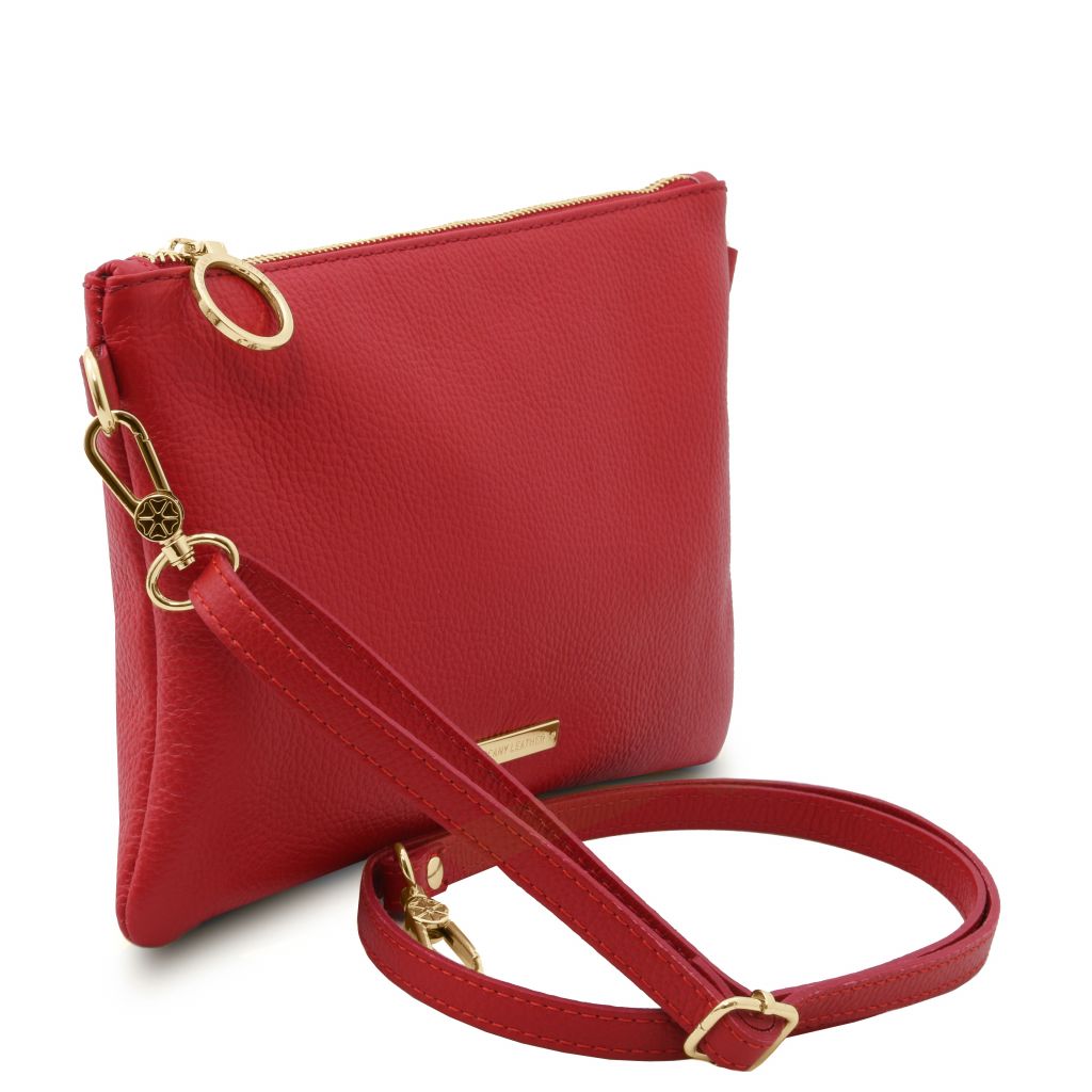 tl-bag-soft-leather-clutch-tl142029 - Huulipunainen - kuva 2