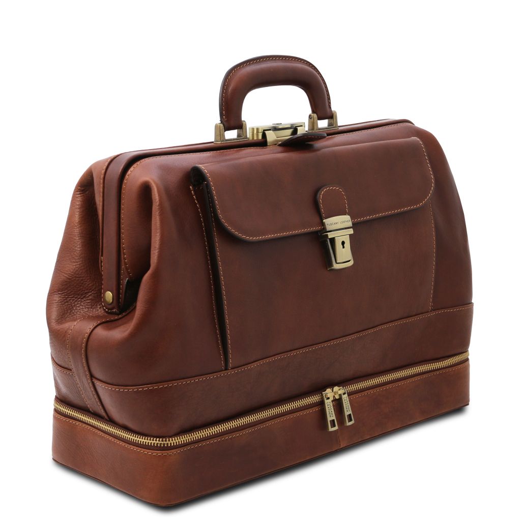 giotto-exclusive-double-bottom-leather-doctor-bag-tl142344 - Ruskea - kuva 2