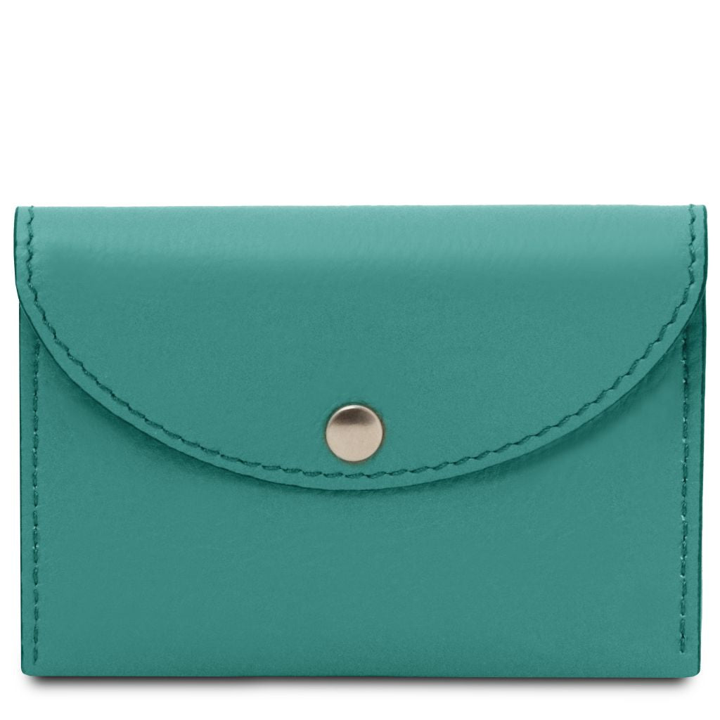 leather-business-card-credit-card-holder-tl142417 - Turkoosi