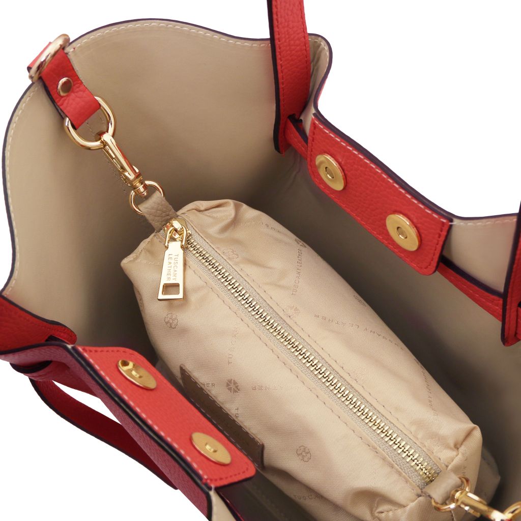 legame-leather-handbag-small-size-tl142482 - Koralli - kuva 5