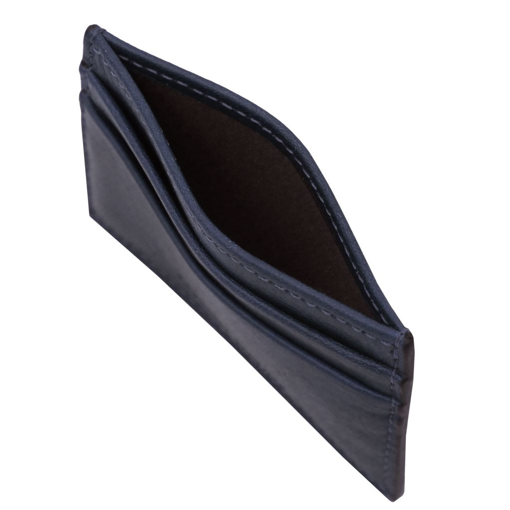 leather-credit-card-holder-tl142473 - Tummansininen - kuva 4