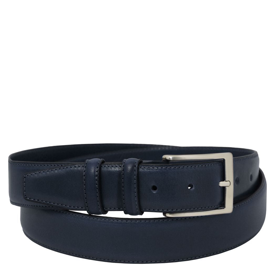 classic-full-grain-leather-belt-35mm-tl142532 - Tummansininen