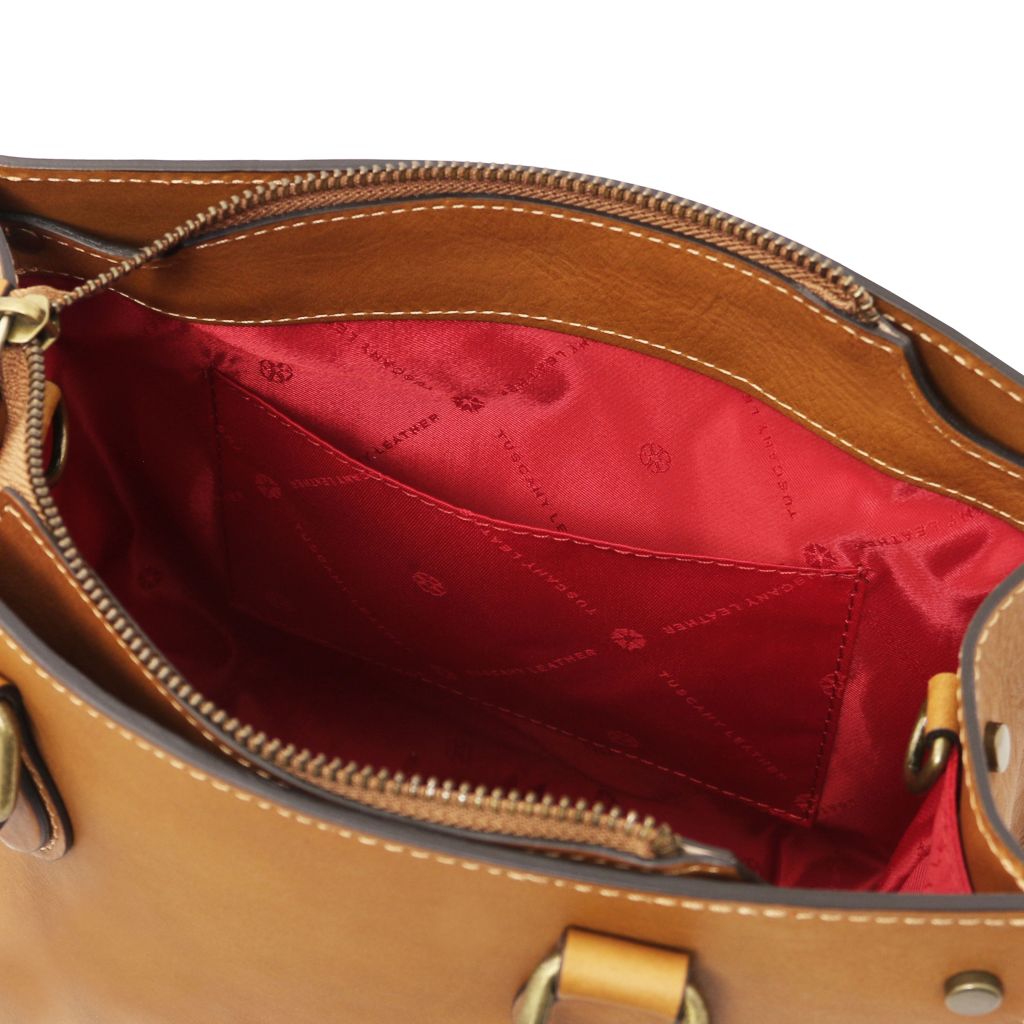 dama-leather-handbag-tl142564 - Luonnonväri - kuva 7
