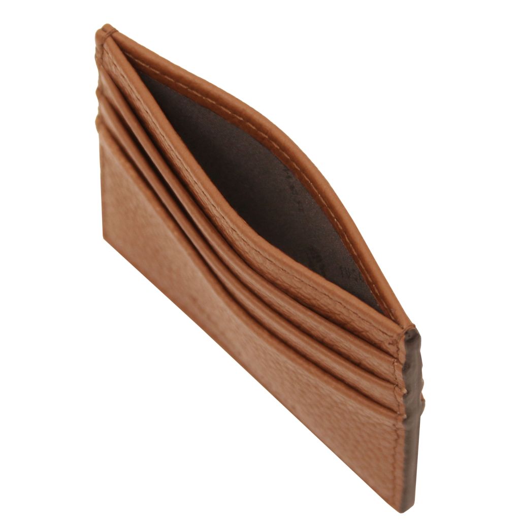 leather-credit-card-holder-tl142472 - Konjakki - kuva 4
