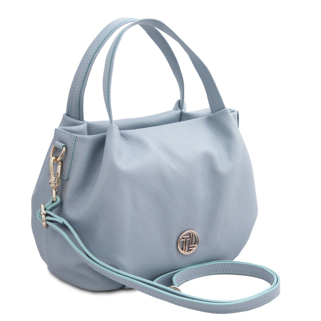 nora-soft-leather-handbag-tl142372 - Vaaleansininen - kuva 2