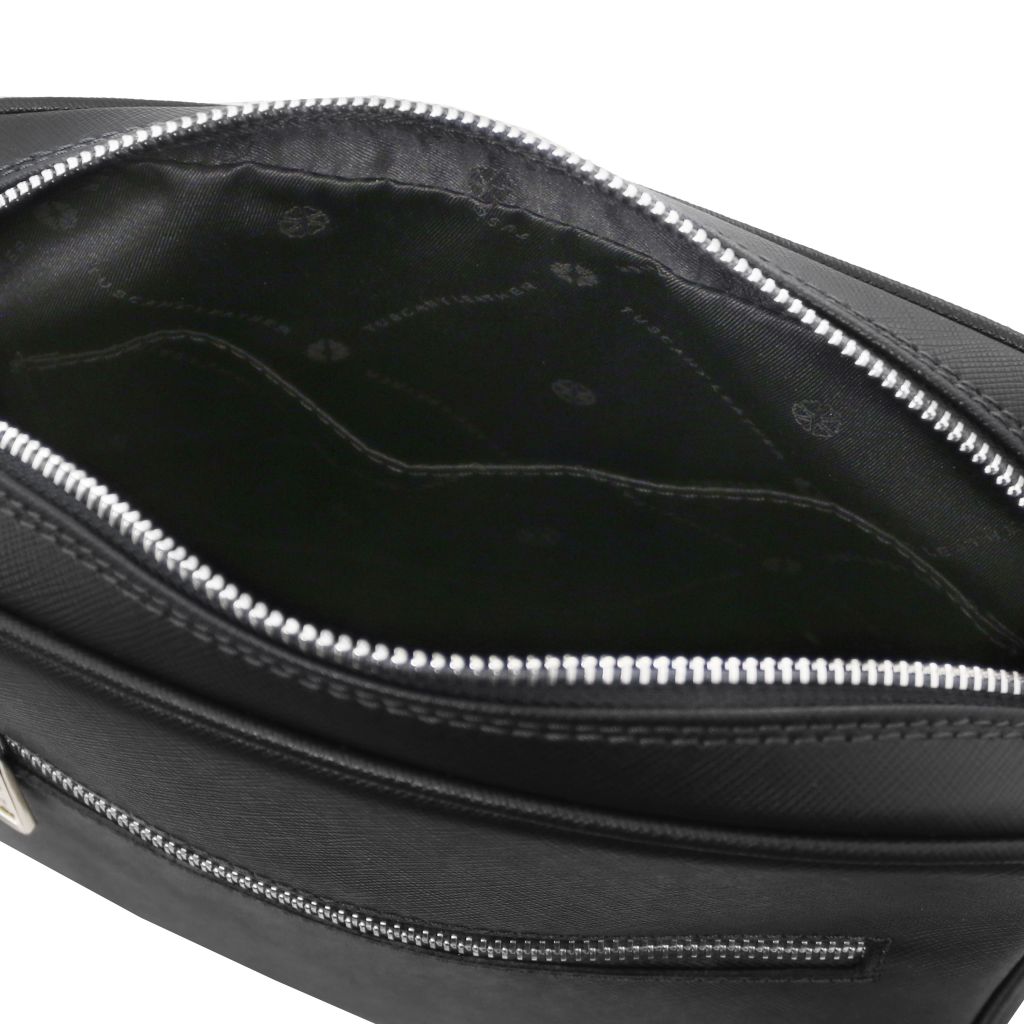 luke-saffiano-leather-crossbody-bag-for-men-tl142550 - Musta - kuva 5
