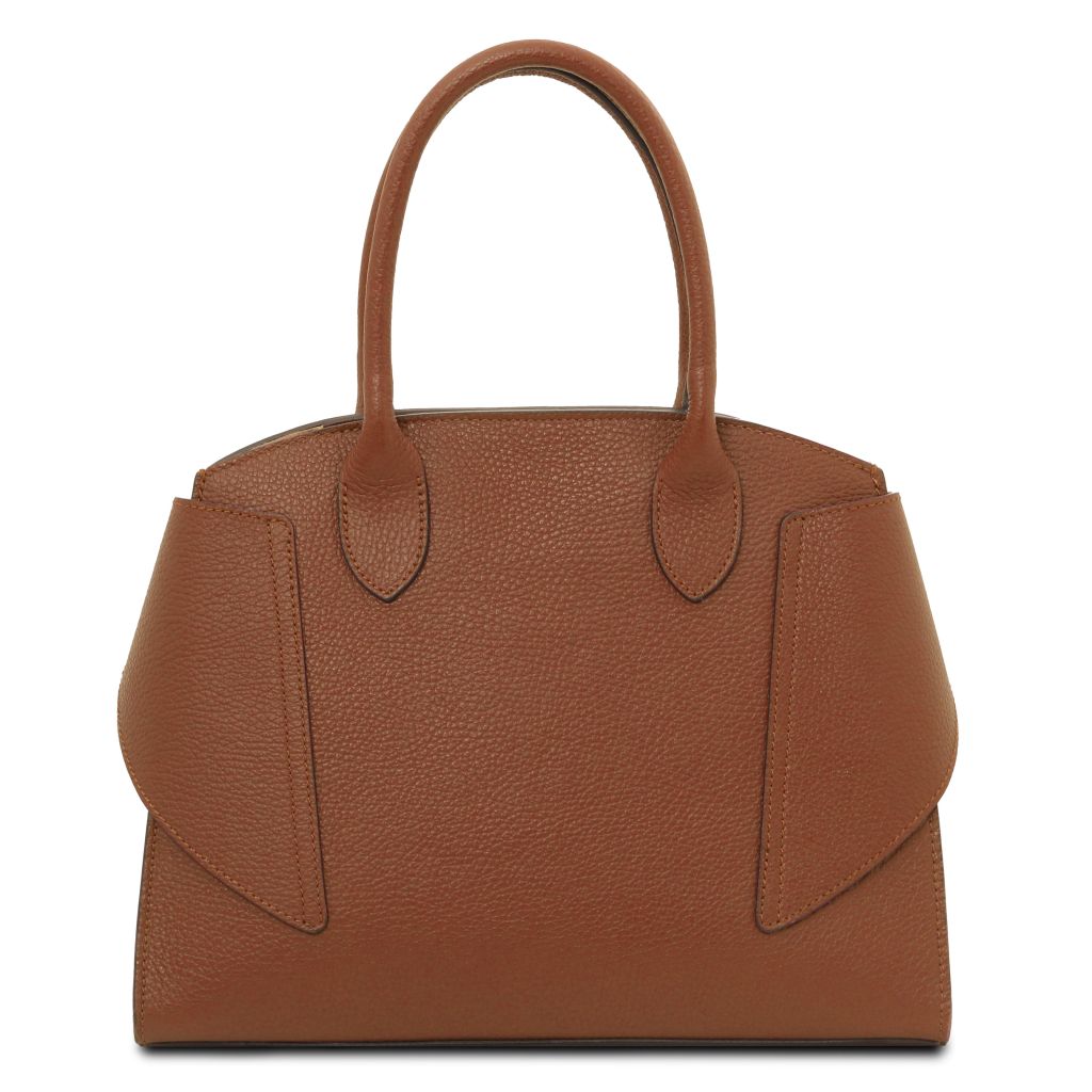coccola-leather-handbag-tl142421 - Konjakki - kuva 3