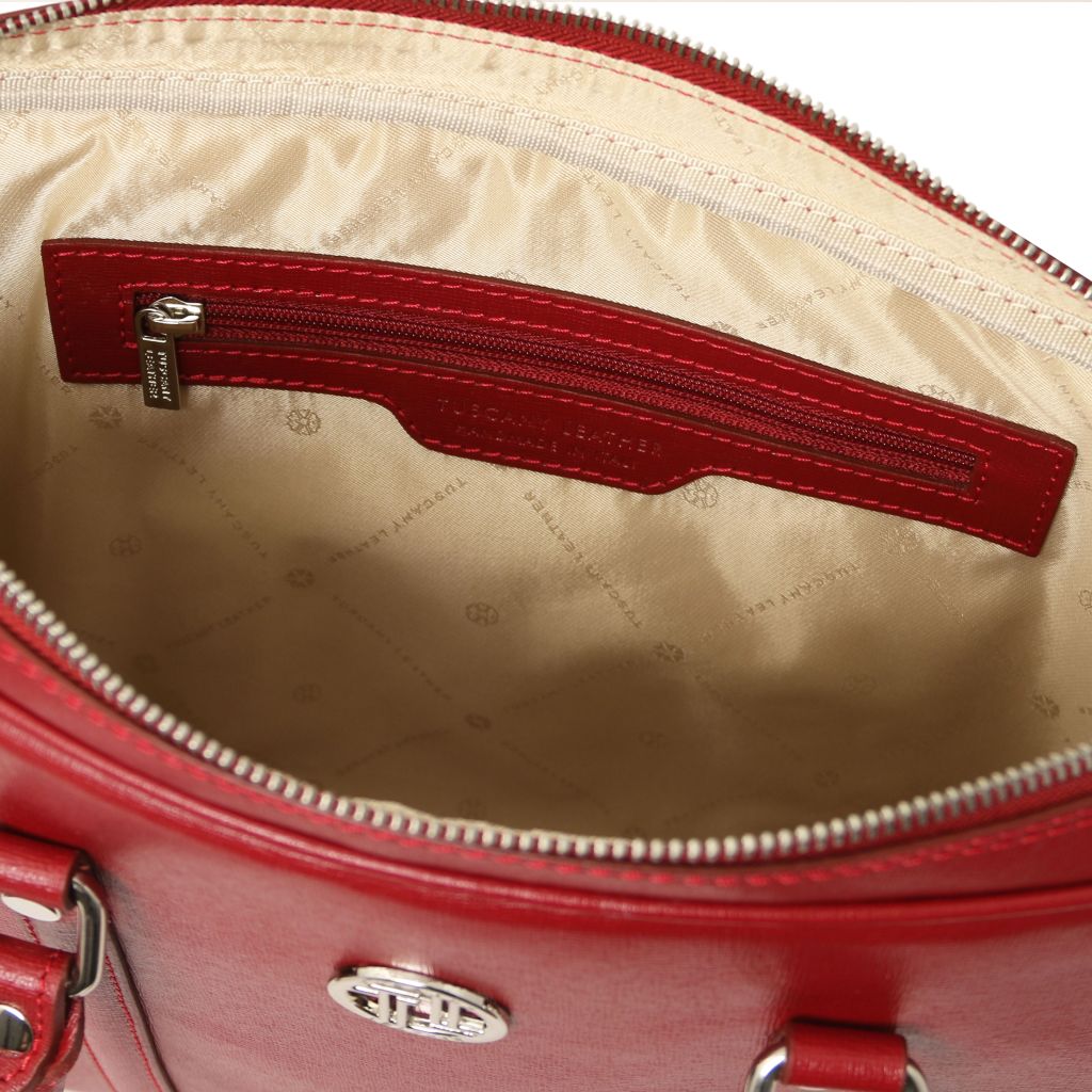 prato-exclusive-saffiano-leather-laptop-case-tl142453 - Punainen - kuva 4