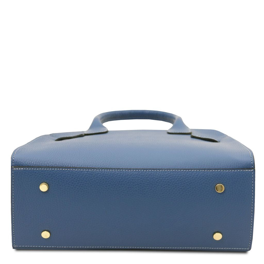 origami-leather-tote-tl142507 - Deniminsininen - kuva 4
