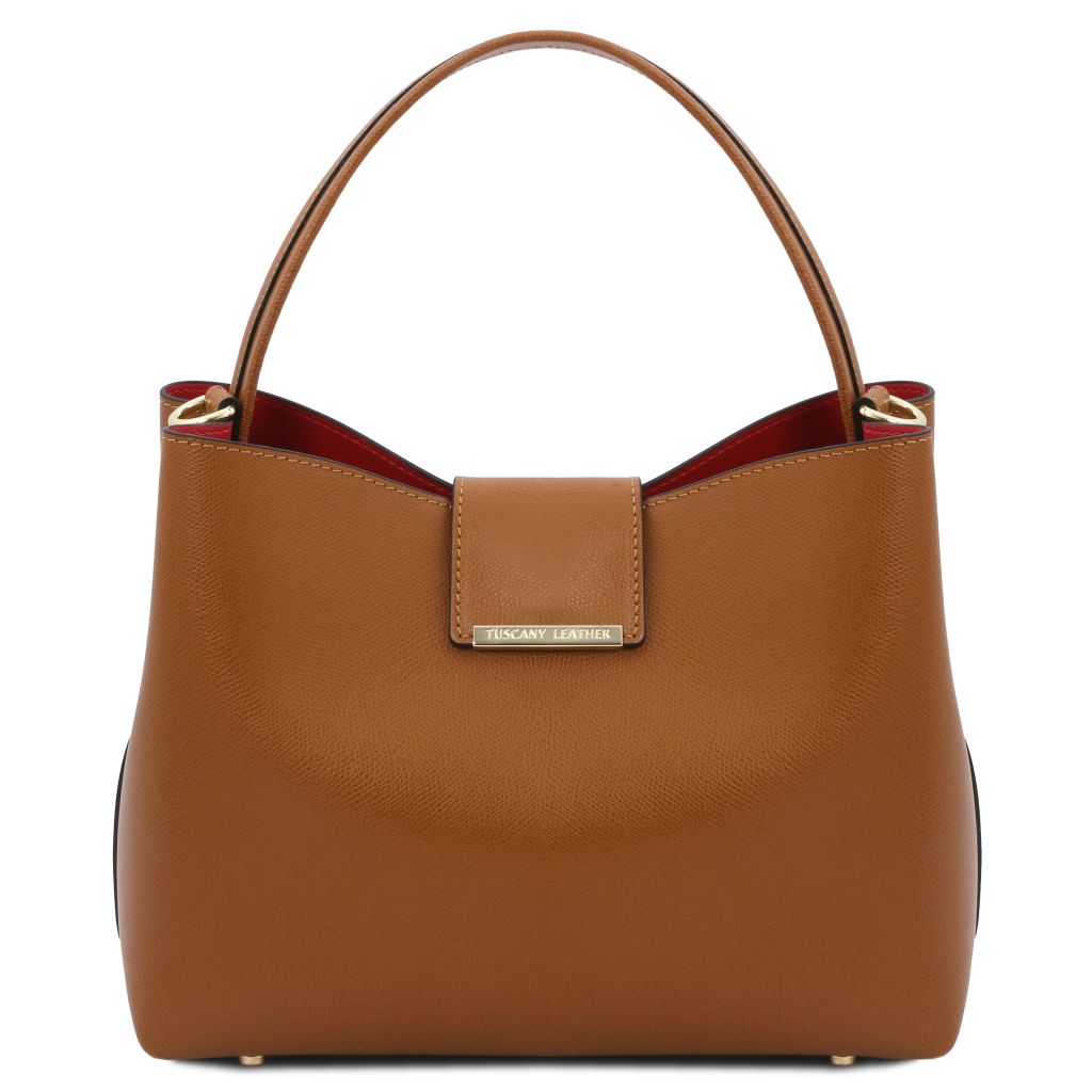clio-leather-secchiello-bag-tl141690 - Konjakki