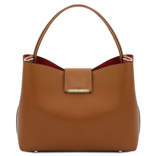 clio-leather-secchiello-bag-tl141690 - Konjakki