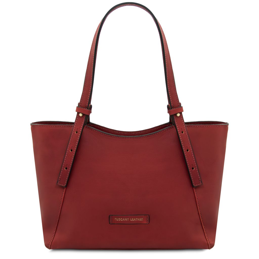 libra-leather-shoulder-bag-tl142562 - Punainen