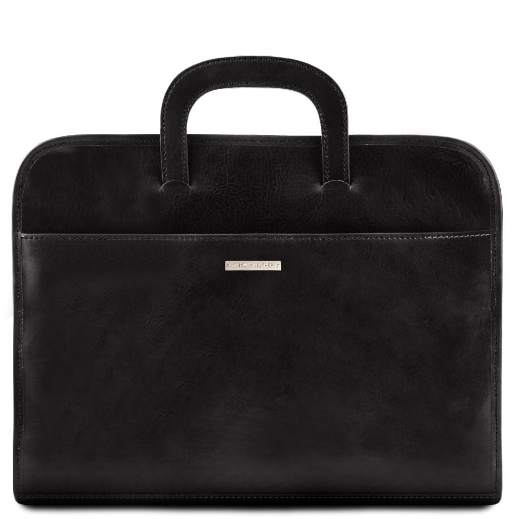 sorrento-document-leather-briefcase-tl141022 - Musta