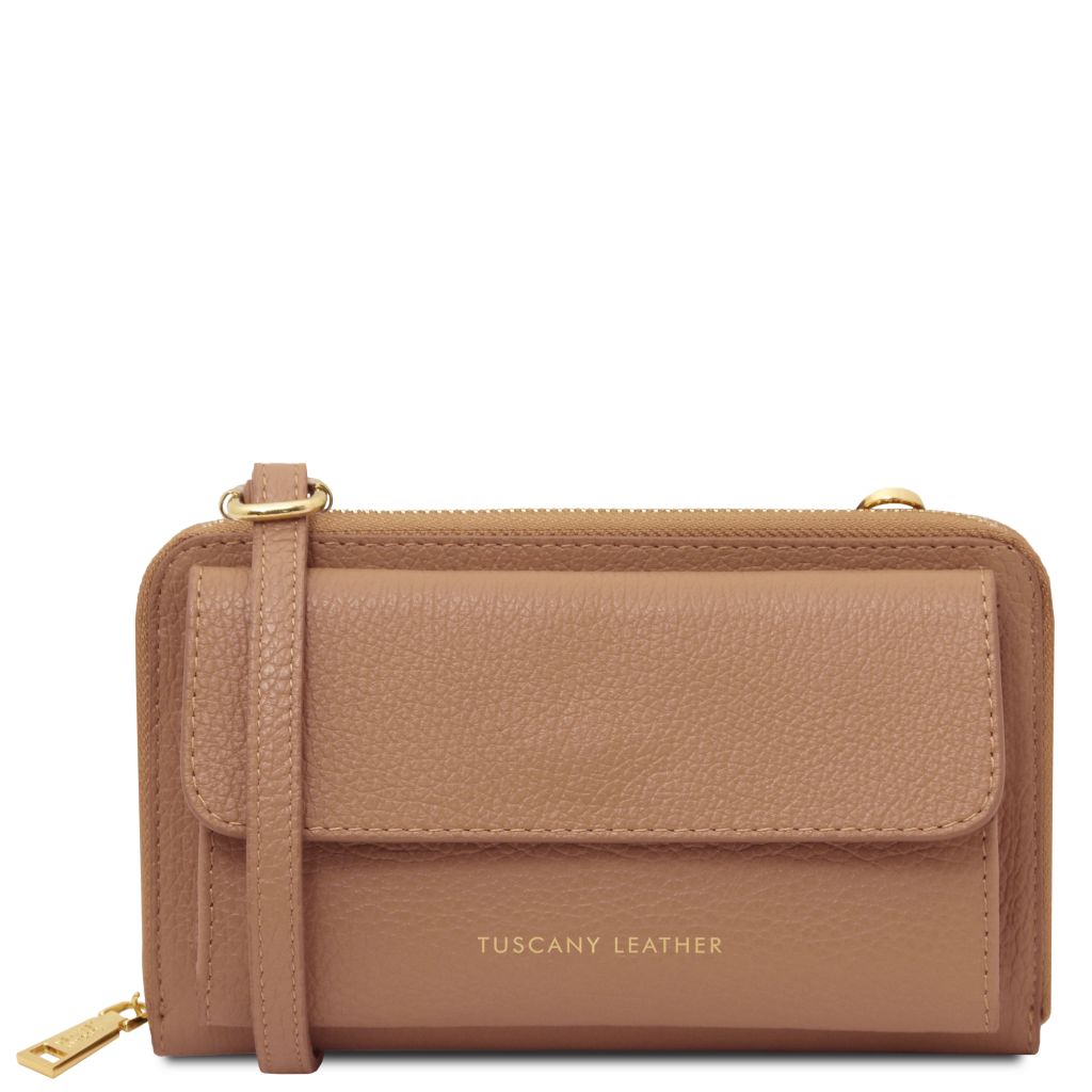 urania-leather-wallet-phone-holder-with-strap-tl142433 - Karamelli