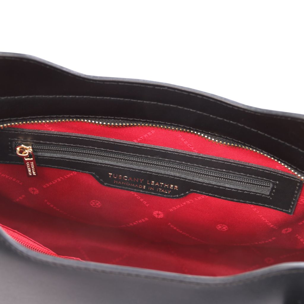 olimpia-leather-tote-tl141412 - Musta - kuva 5