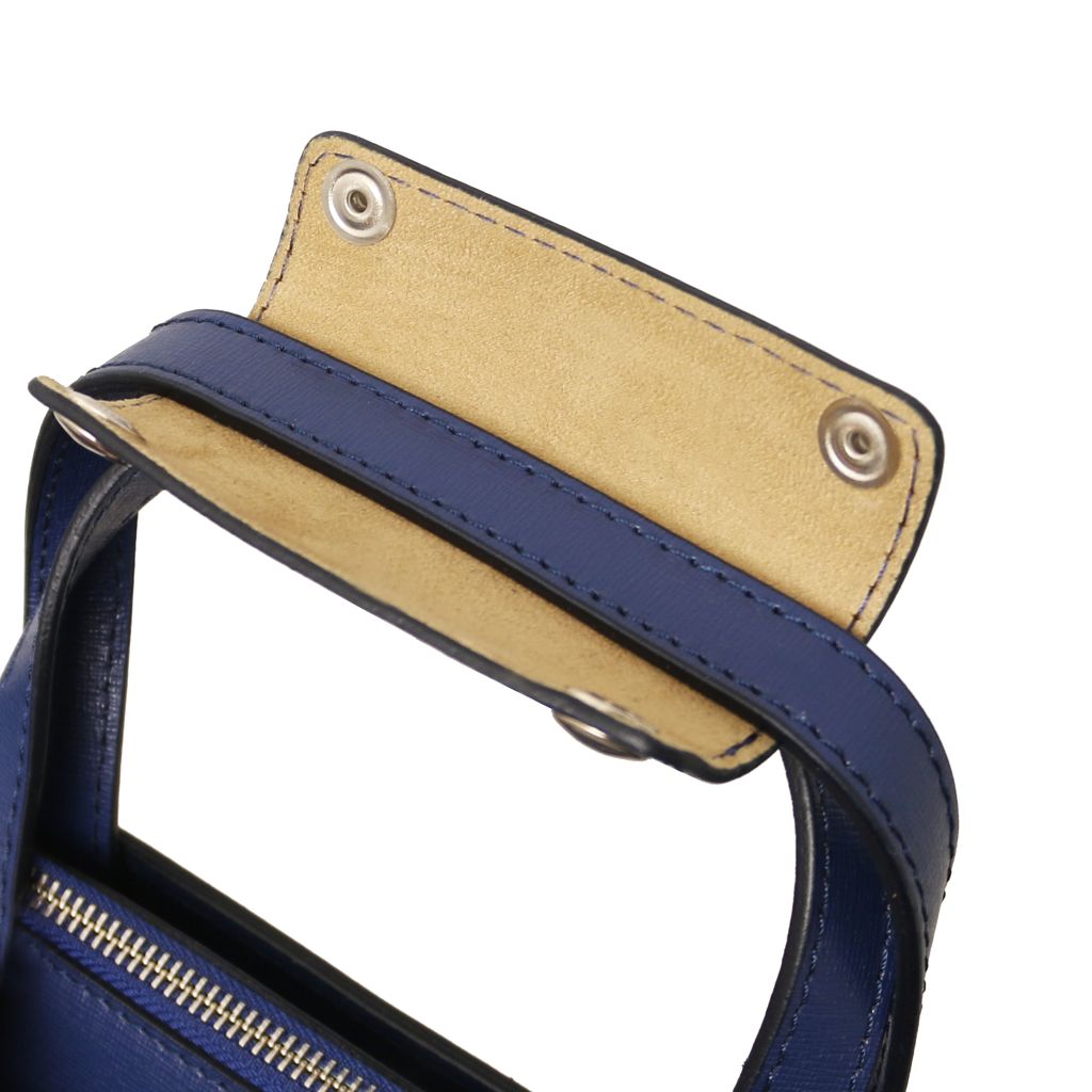 palermo-saffiano-leather-briefcase-3-compartments-for-women-tl141369 - Tummansininen - kuva 5
