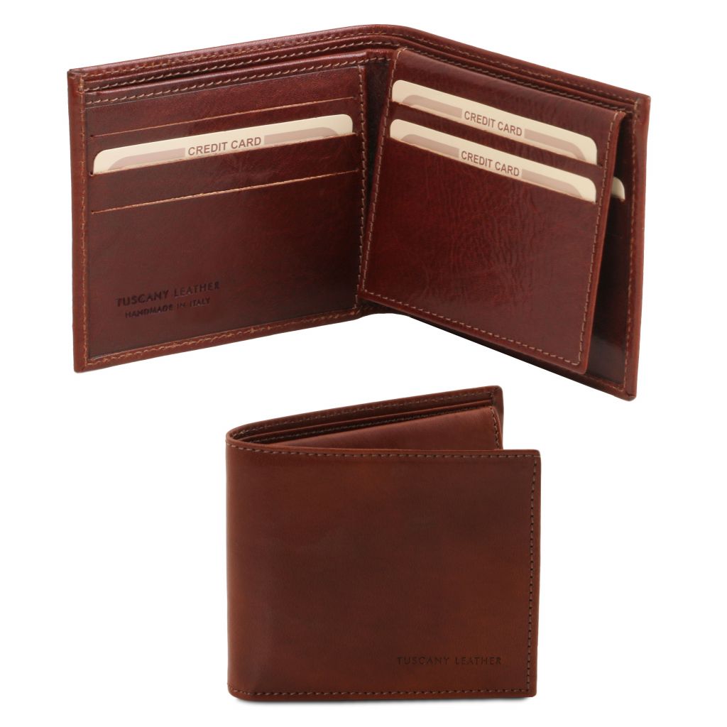 exclusive-3-fold-leather-wallet-for-men-tl141353 - Ruskea