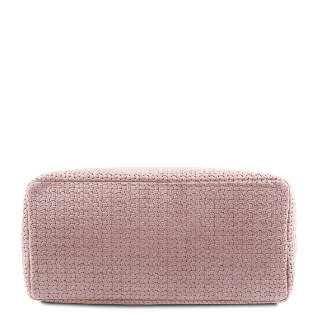 tl-keyluck-woven-printed-leather-shopping-bag-tl141573 - Nude - kuva 3