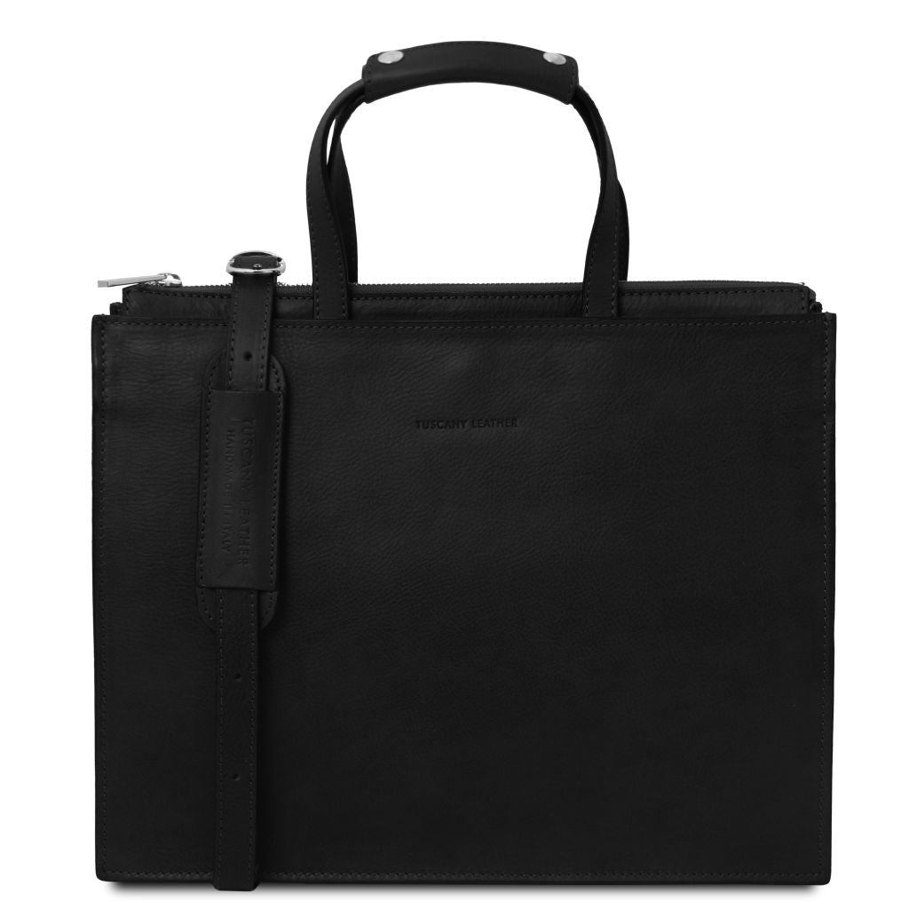 palermo-leather-briefcase-3-compartments-for-women-tl142452 - Musta