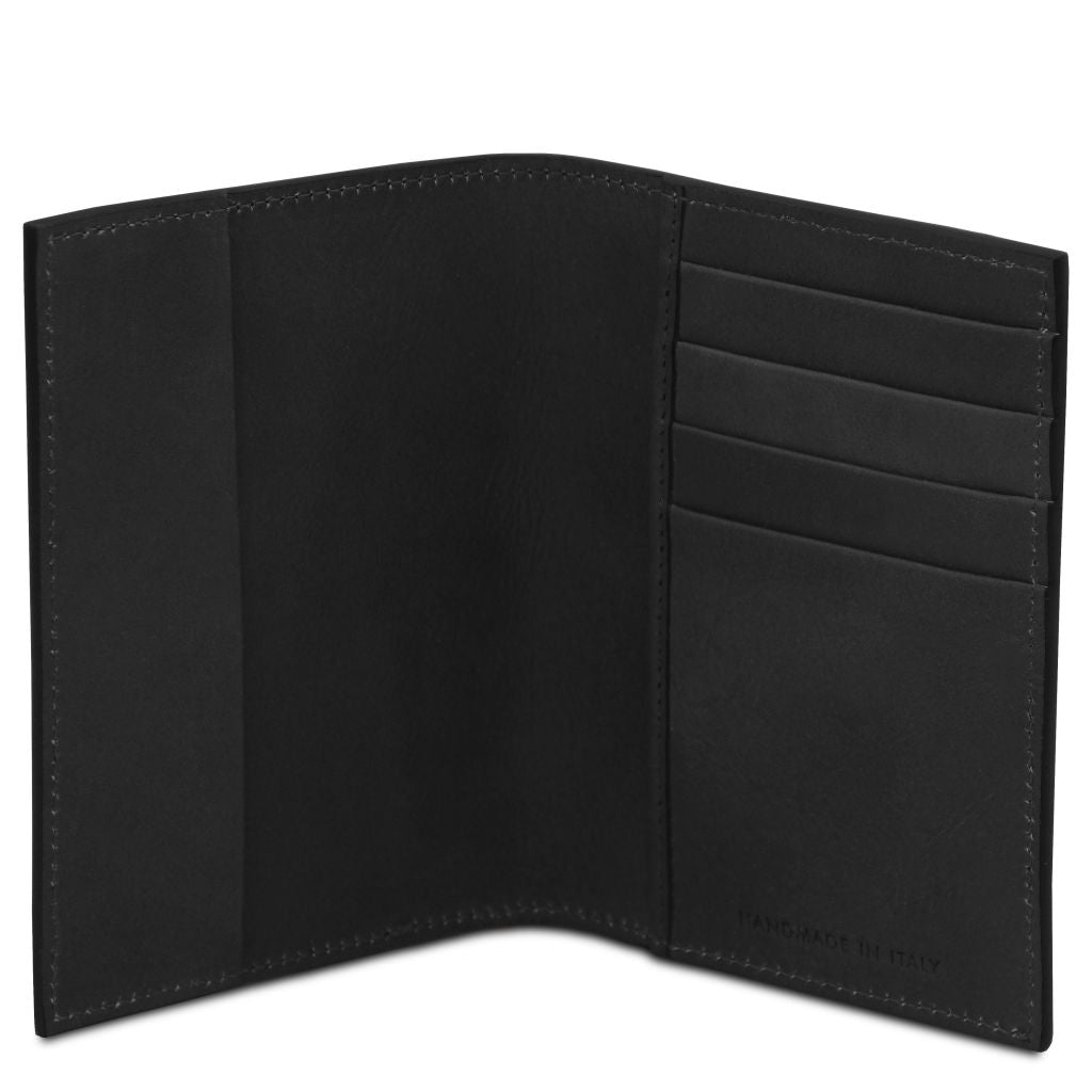 leather-passport-cover-tl142605 - Musta - kuva 2