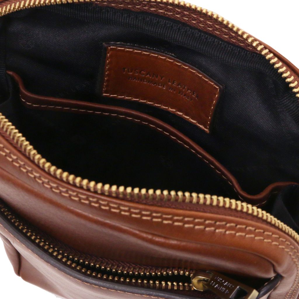 mark-leather-crossbody-bag-tl142428 - Ruskea - kuva 5