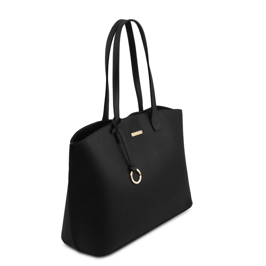 tl-bag-leather-shopping-bag-tl141828 - Musta - kuva 2
