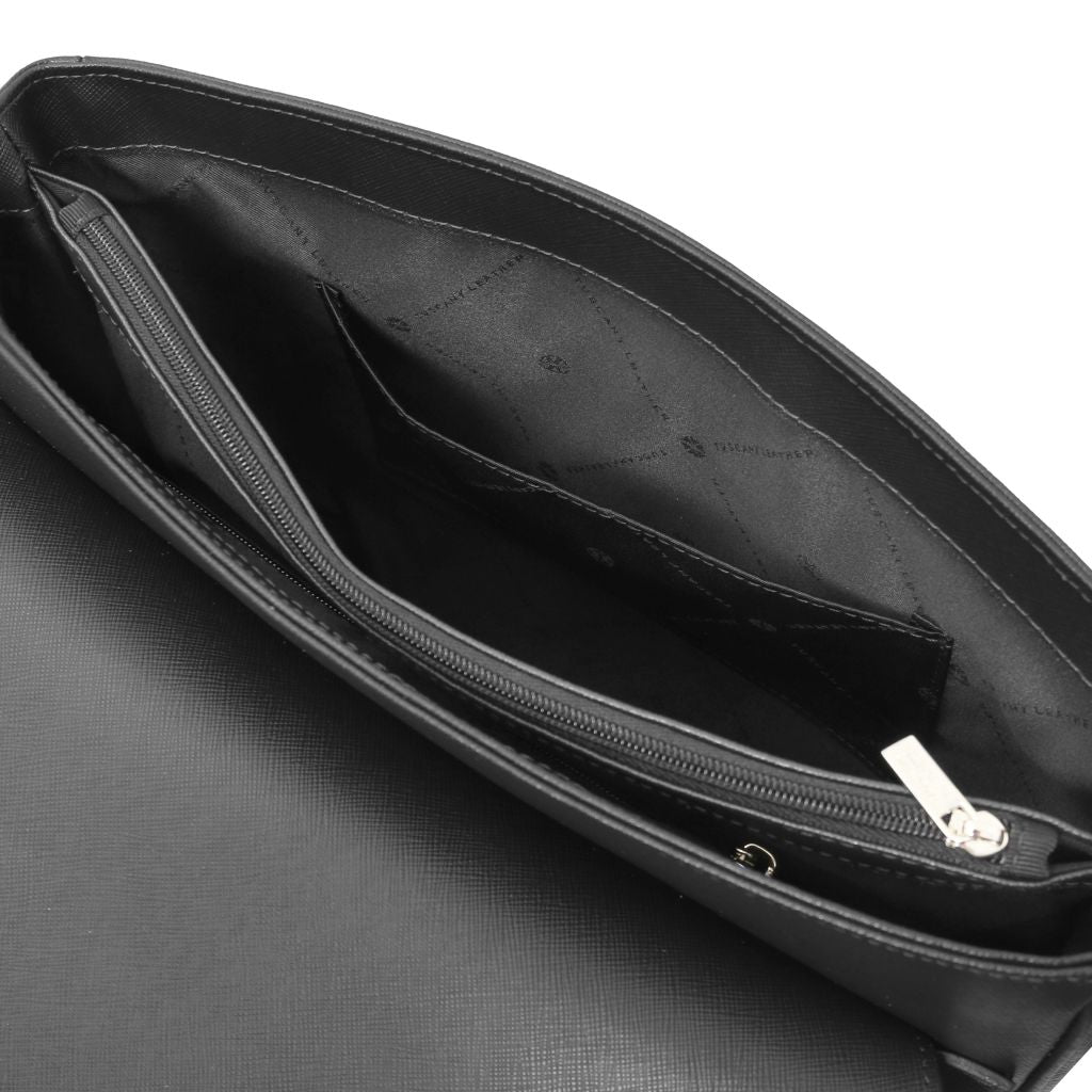messenger-saffiano-leather-messenger-bag-tl142549 - Musta - kuva 7