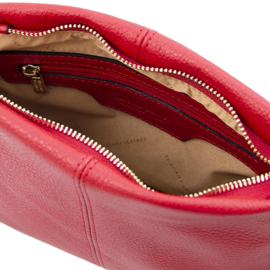 tl-bag-soft-leather-shoulder-bag-tl141720 - Huulipunainen - kuva 3