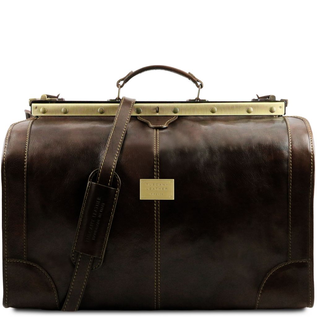 madrid-gladstone-leather-bag-large-size-tl1022 - Tummanruskea