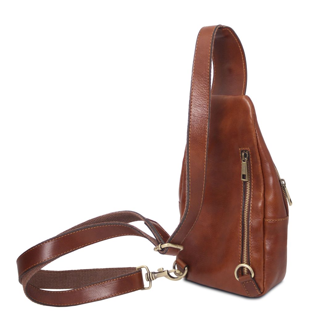 kevin-leather-crossover-bag-tl142423 - Ruskea - kuva 3