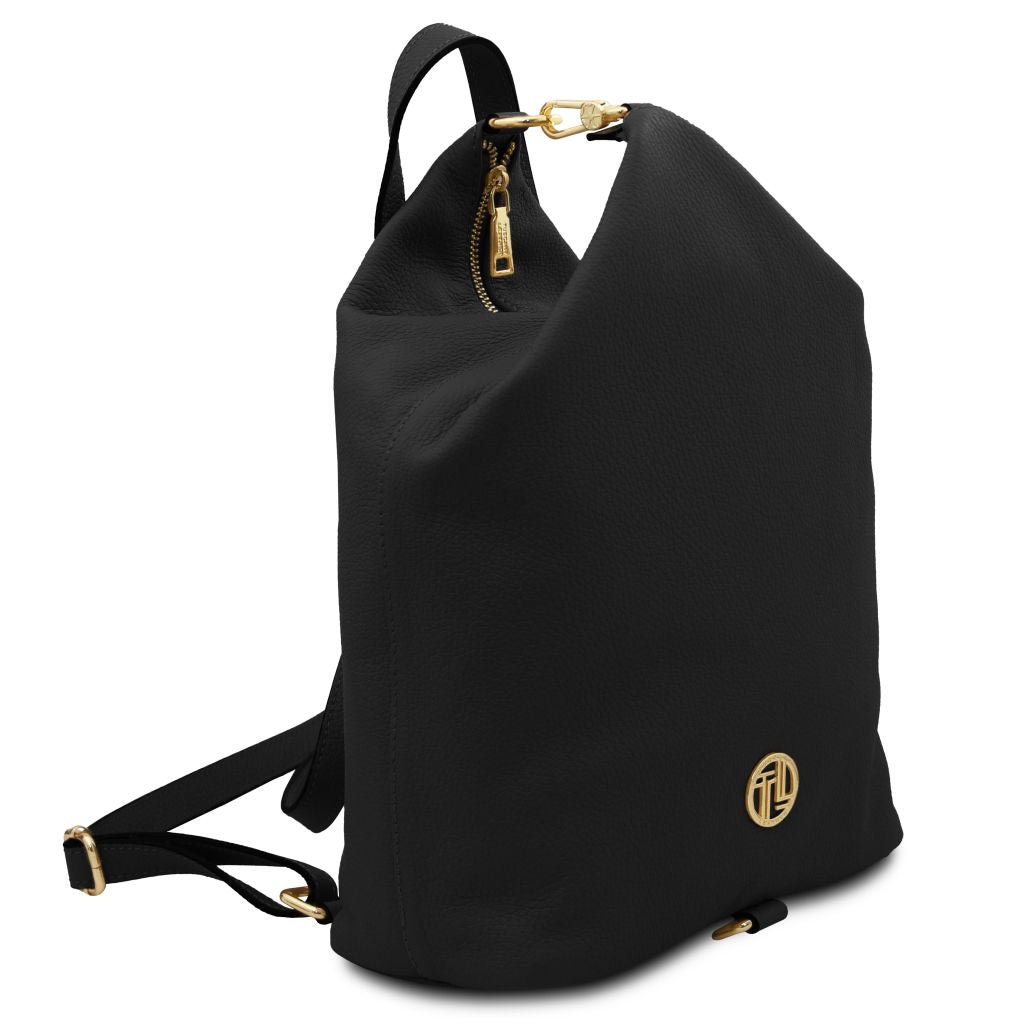 dublin-soft-leather-backpack-tl142501 - Musta - kuva 2