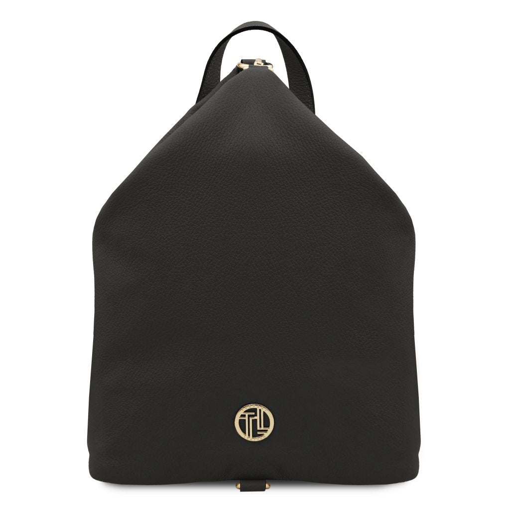 dublin-soft-leather-backpack-tl142501 - Musta