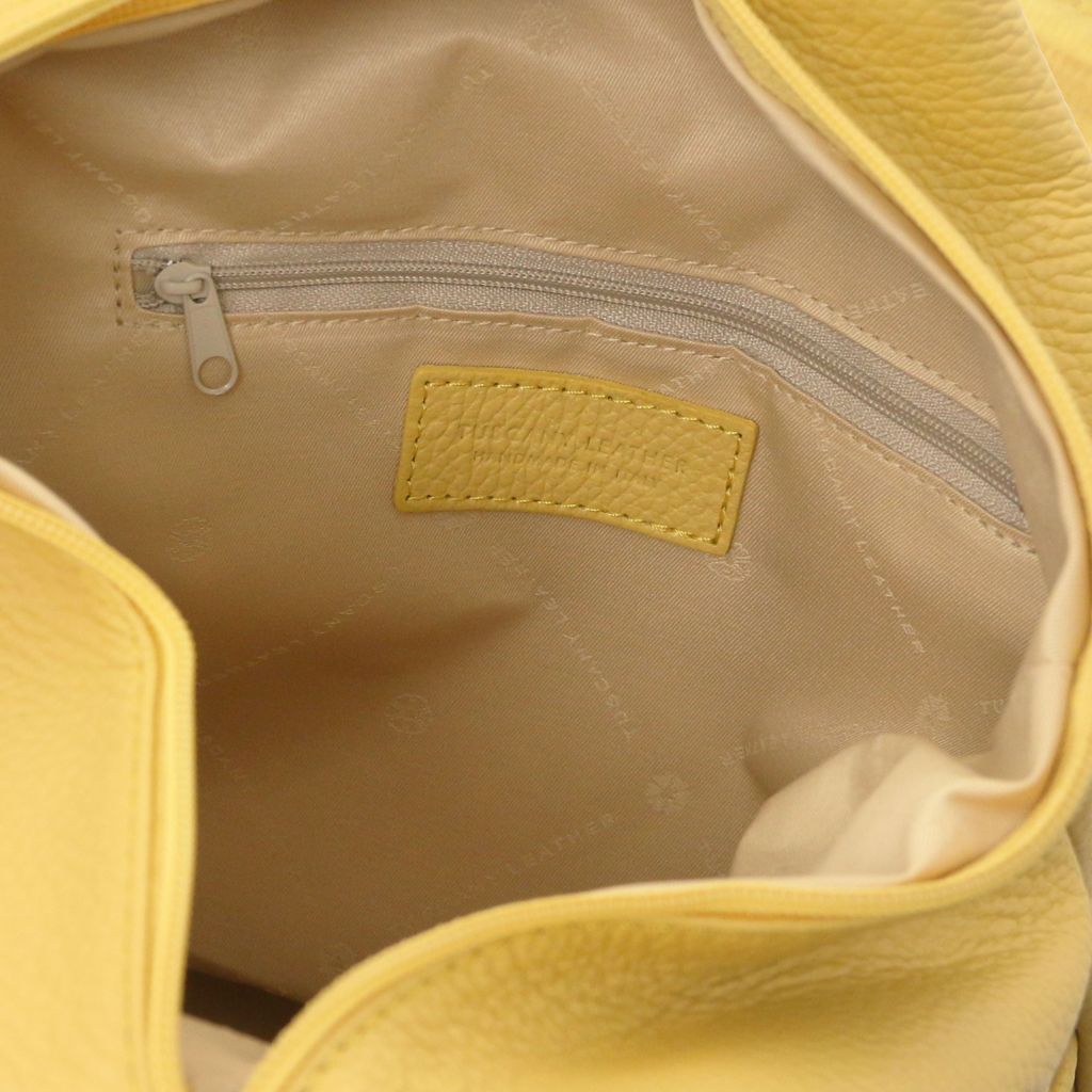 shanghai-soft-leather-backpack-tl141881 - Pastellinkeltainen - kuva 4