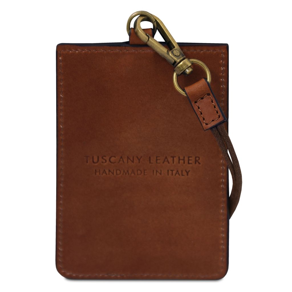 leather-badge-holder-tl142575 - Ruskea - kuva 2