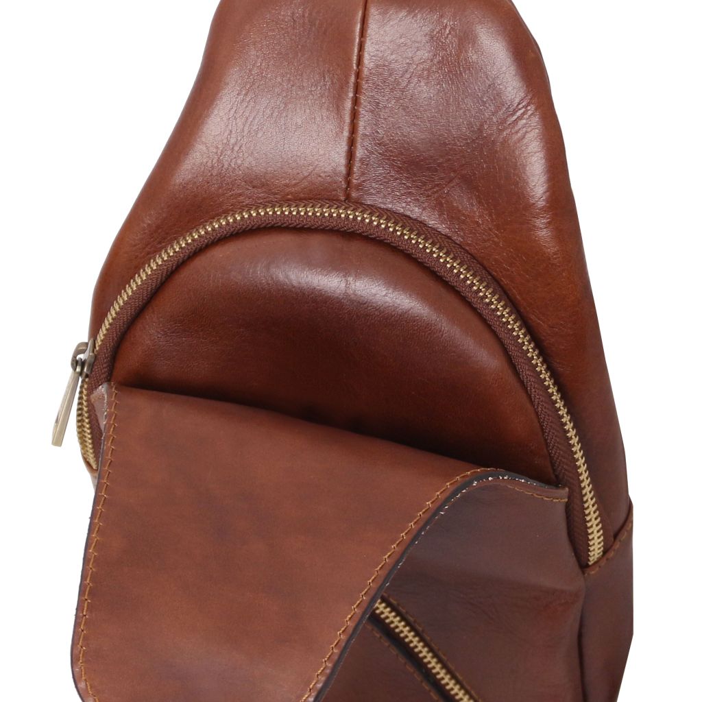 kevin-leather-crossover-bag-tl142423 - Ruskea - kuva 4