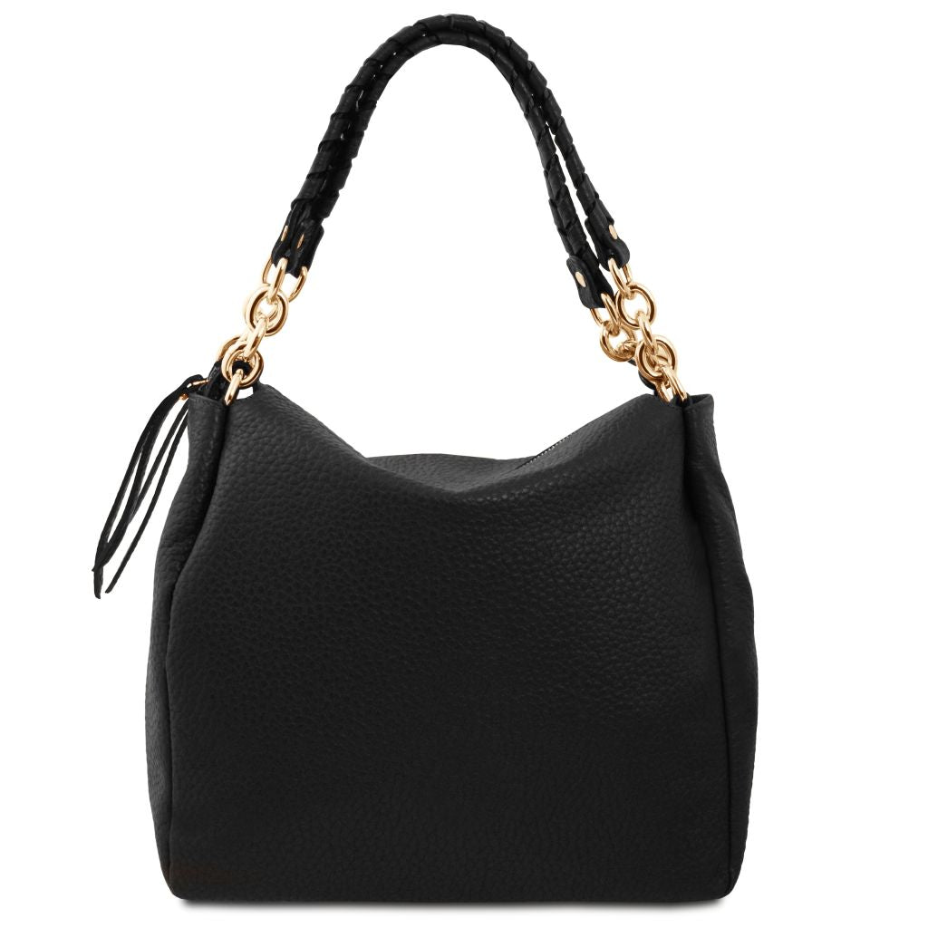 amy-soft-leather-shopping-bag-tl142385 - Musta - kuva 3