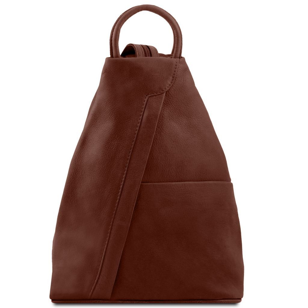 shanghai-soft-leather-backpack-tl140963 - Ruskea