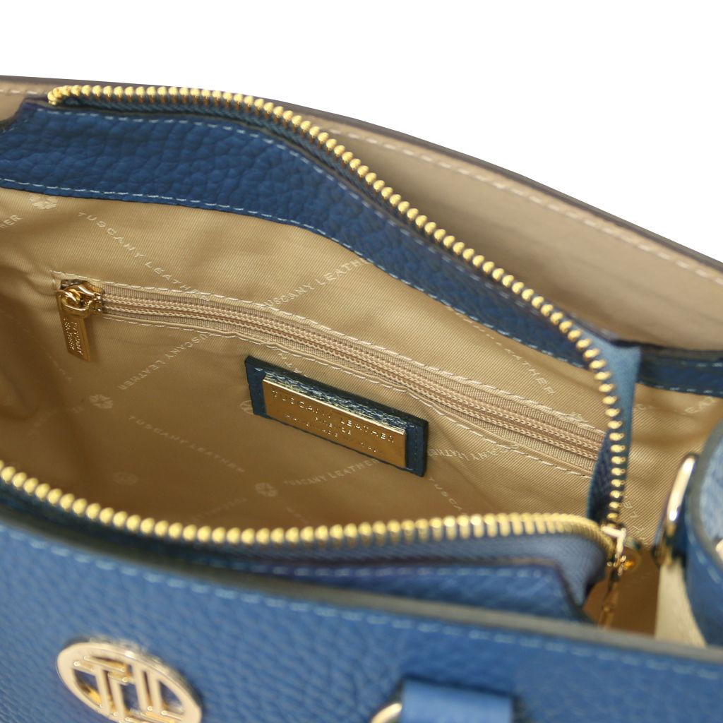 dama-leather-handbag-tl142565 - Deniminsininen - kuva 6