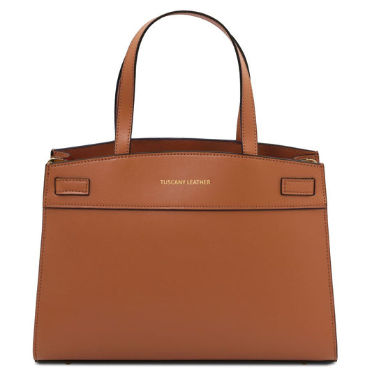 musa-leather-handbag-tl142560 - Konjakki